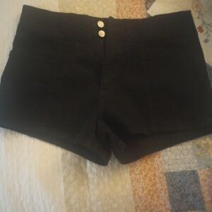 No Boundaries Black High Waist Women's Shorts
